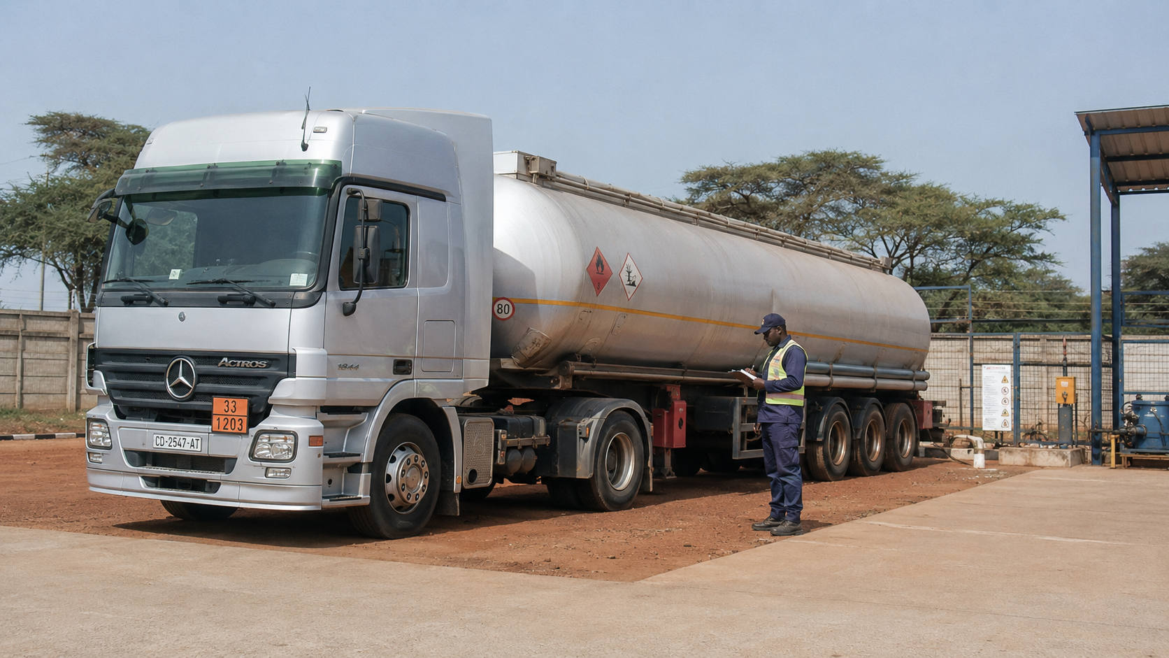 Camion tanker ADR GMS